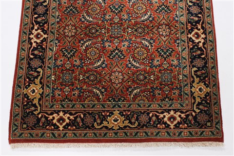 Herati Green Hand Knotted 29 X 60 Area Rug 250-24986 Image 4