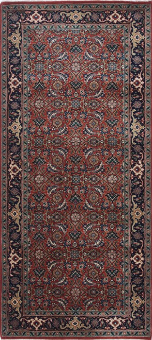 Herati Green Hand Knotted 29 X 60 Area Rug 250-24986 Image 0