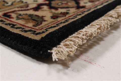 Herati Beige Runner Hand Knotted 20 X 511 Area Rug 250-24988 Image 6