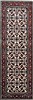 Herati Brown Runner Hand Knotted 20 X 62  Area Rug 250-24990 Thumb 0