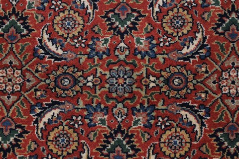 Herati Green Hand Knotted 27 X 62 Area Rug 250-25016 Image 3