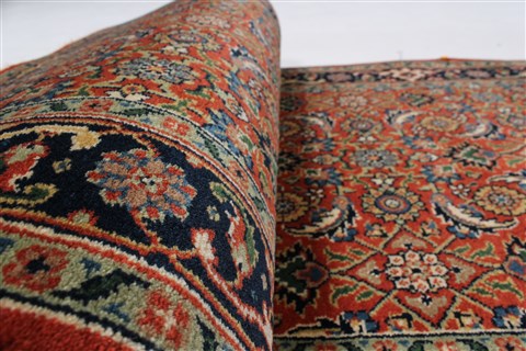 Herati Green Hand Knotted 27 X 62 Area Rug 250-25016 Image 9