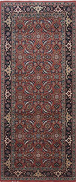 Indian Herati Green Rectangle 3x5 ft Wool Carpet 25016