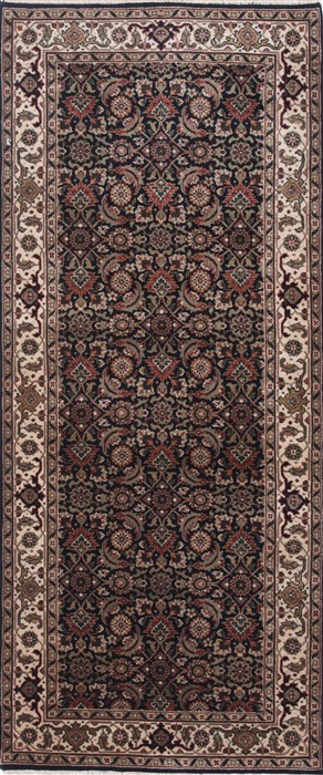 Herati Green Hand Knotted 27 X 61  Area Rug 250-25033 Image 0