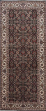Herati Green Hand Knotted 2'7" X 6'1"  Area Rug 250-25033