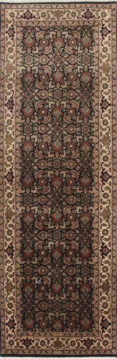 Herati Green Runner Hand Knotted 25 X 72  Area Rug 250-25036 Image 0