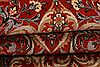 Sarouk Red Runner Hand Knotted 27 X 202  Area Rug 100-25051 Thumb 5