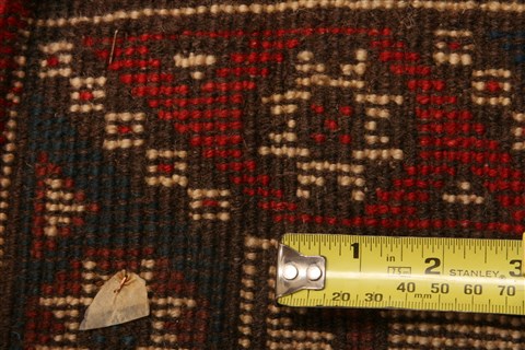 Yalameh Red Runner Hand Knotted 29 X 153 Area Rug 100-25088 Image 3