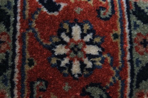 Herati Green Runner Hand Knotted 26 X 103 Area Rug 250-25104 Image 10