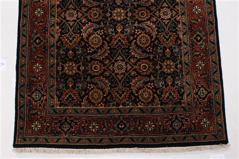 Herati Green Runner Hand Knotted 26 X 103 Area Rug 250-25104 Image 5
