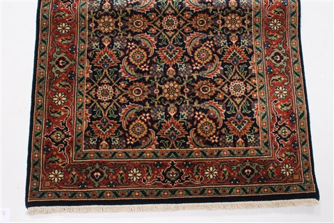 Herati Green Runner Hand Knotted 28 X 711 Area Rug 250-25107 Image 4