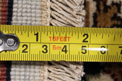 Herati Beige Runner Hand Knotted 27 X 80 Area Rug 250-25113 Image 11