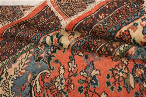Lilihan Red Hand Knotted 92 X 188 Area Rug 100-25136 Image 4