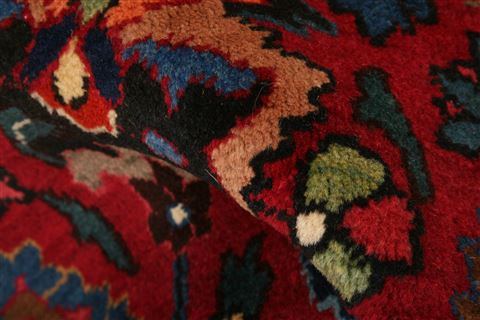 Mashad Red Hand Knotted 911 X 136 Area Rug 100-25143 Image 1