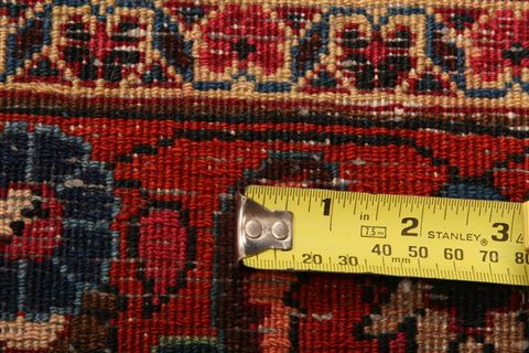 Mashad Red Hand Knotted 911 X 136 Area Rug 100-25143 Image 6