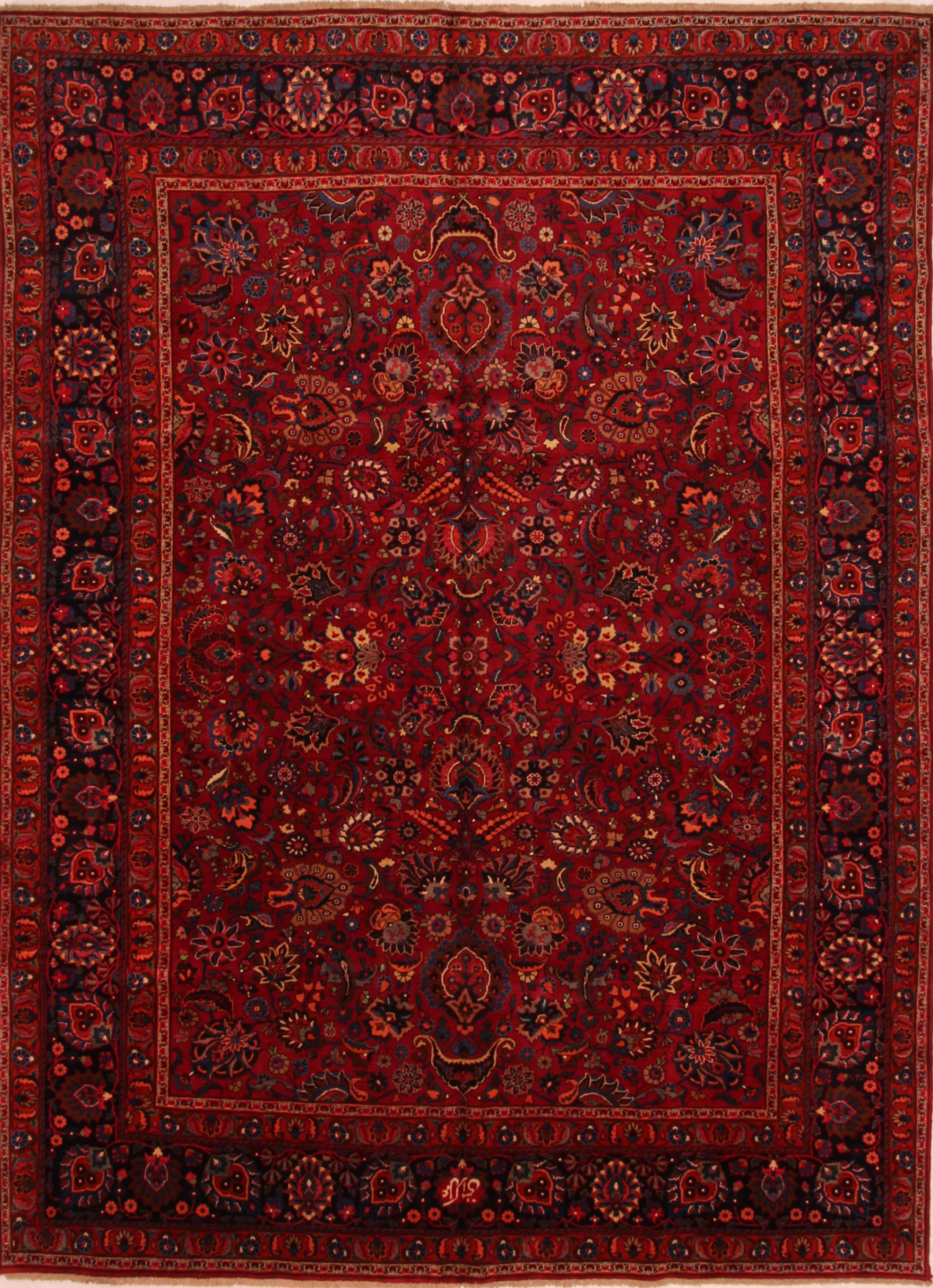 絨毯　mashad carpet Couristan Old World Classic Antique Mashad Antique Red Rug