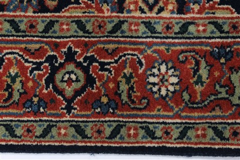 Herati Brown Runner Hand Knotted 27 X 118 Area Rug 250-25146 Image 2