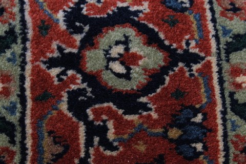 Herati Brown Runner Hand Knotted 27 X 118 Area Rug 250-25146 Image 8