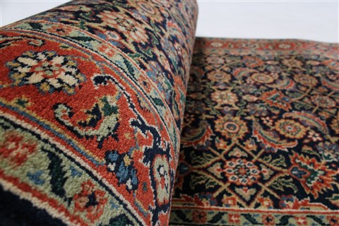 Herati Brown Runner Hand Knotted 27 X 118 Area Rug 250-25146 Image 9