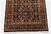 Herati Brown Runner Hand Knotted 27 X 118  Area Rug 250-25146 Thumb 4