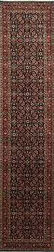 Herati Beige Runner Hand Knotted 2'7" X 11'8"  Area Rug 250-25147