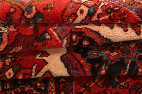 Karajeh Red Runner Hand Knotted 51 X 150 Area Rug 100-25148 Image 4