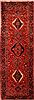 Karajeh Red Runner Hand Knotted 51 X 150  Area Rug 100-25148 Thumb 0