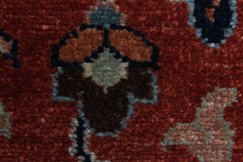 Serapi Red Runner Hand Knotted 27 X 121 Area Rug 250-25150 Image 9