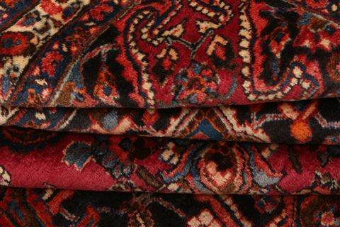 Mashad Red Hand Knotted 103 X 1210 Area Rug 100-25162 Image 3