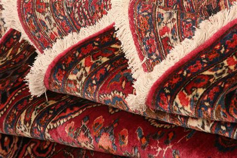 Mashad Red Hand Knotted 103 X 1210 Area Rug 100-25162 Image 5