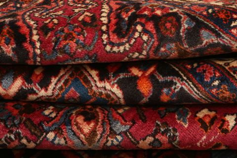 Mashad Red Hand Knotted 103 X 1210 Area Rug 100-25162 Image 6