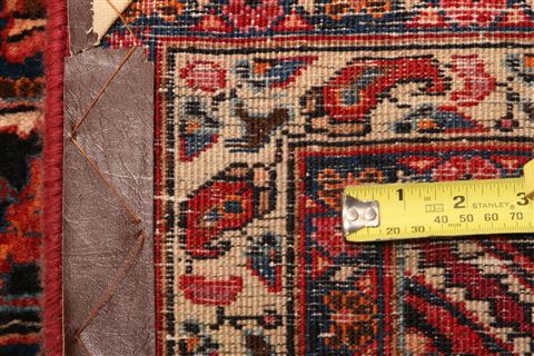 Mashad Red Hand Knotted 103 X 1210 Area Rug 100-25162 Image 7