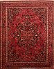 Mashad Red Hand Knotted 103 X 1210  Area Rug 100-25162 Thumb 0
