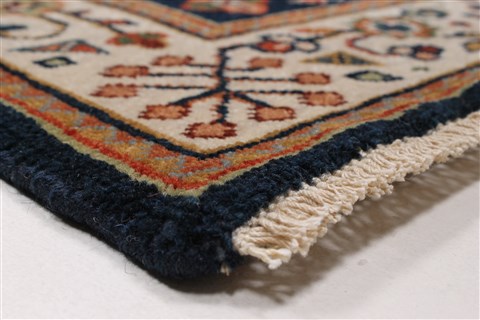 Karajeh Beige Runner Hand Knotted 26 X 1310 Area Rug 250-25172 Image 4