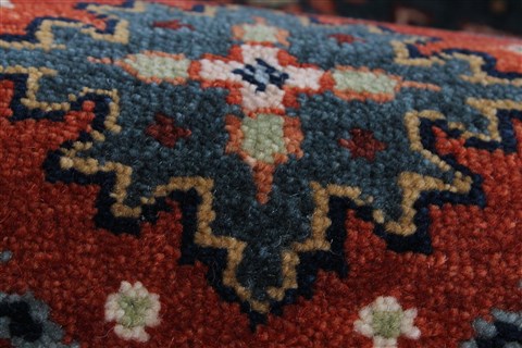Karajeh Beige Runner Hand Knotted 26 X 1310 Area Rug 250-25172 Image 5
