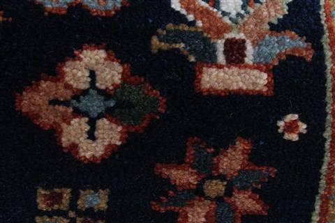 Karajeh Beige Runner Hand Knotted 26 X 1310 Area Rug 250-25172 Image 6