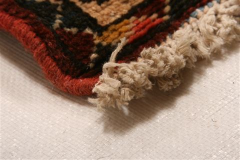 Bakhtiar Red Hand Knotted 106 X 150 Area Rug 100-25203 Image 1