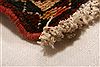 Bakhtiar Red Hand Knotted 106 X 150 Area Rug 100-25203 Thumb 1