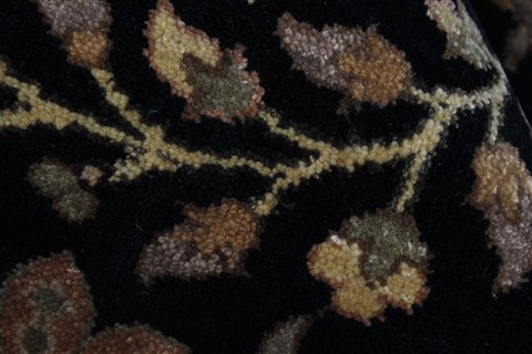 Jaipur Black Hand Knotted 40 X 63 Area Rug 250-25204 Image 2
