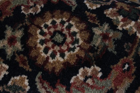 Herati Beige Round Hand Knotted 51 X 51 Area Rug 250-25206 Image 6