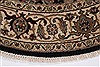 Herati Beige Round Hand Knotted 51 X 51 Area Rug 250-25206 Thumb 2