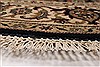 Herati Beige Round Hand Knotted 51 X 51 Area Rug 250-25206 Thumb 4