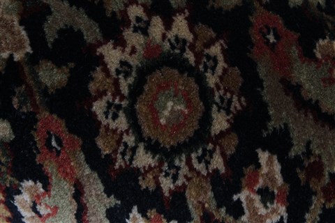 Herati Beige Round Hand Knotted 51 X 51 Area Rug 250-25209 Image 7