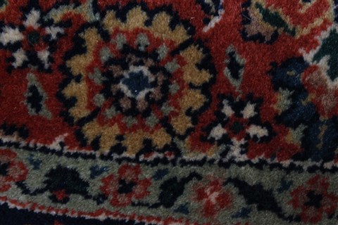 Herati Beige Round Hand Knotted 40 X 40 Area Rug 250-25212 Image 7