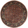 Herati Beige Round Hand Knotted 40 X 40 Area Rug 250-25212 Thumb 0