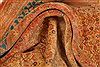 Tabriz Red Hand Knotted 98 X 131 Area Rug 100-25217 Thumb 3