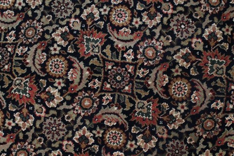 Herati Beige Round Hand Knotted 41 X 41 Area Rug 250-25220 Image 4