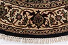 Herati Beige Round Hand Knotted 41 X 41 Area Rug 250-25220 Thumb 3