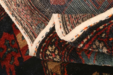 Zanjan Multicolor Runner Hand Knotted 52 X 122 Area Rug 100-25225 Image 4