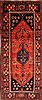 Zanjan Multicolor Runner Hand Knotted 52 X 122  Area Rug 100-25225 Thumb 0